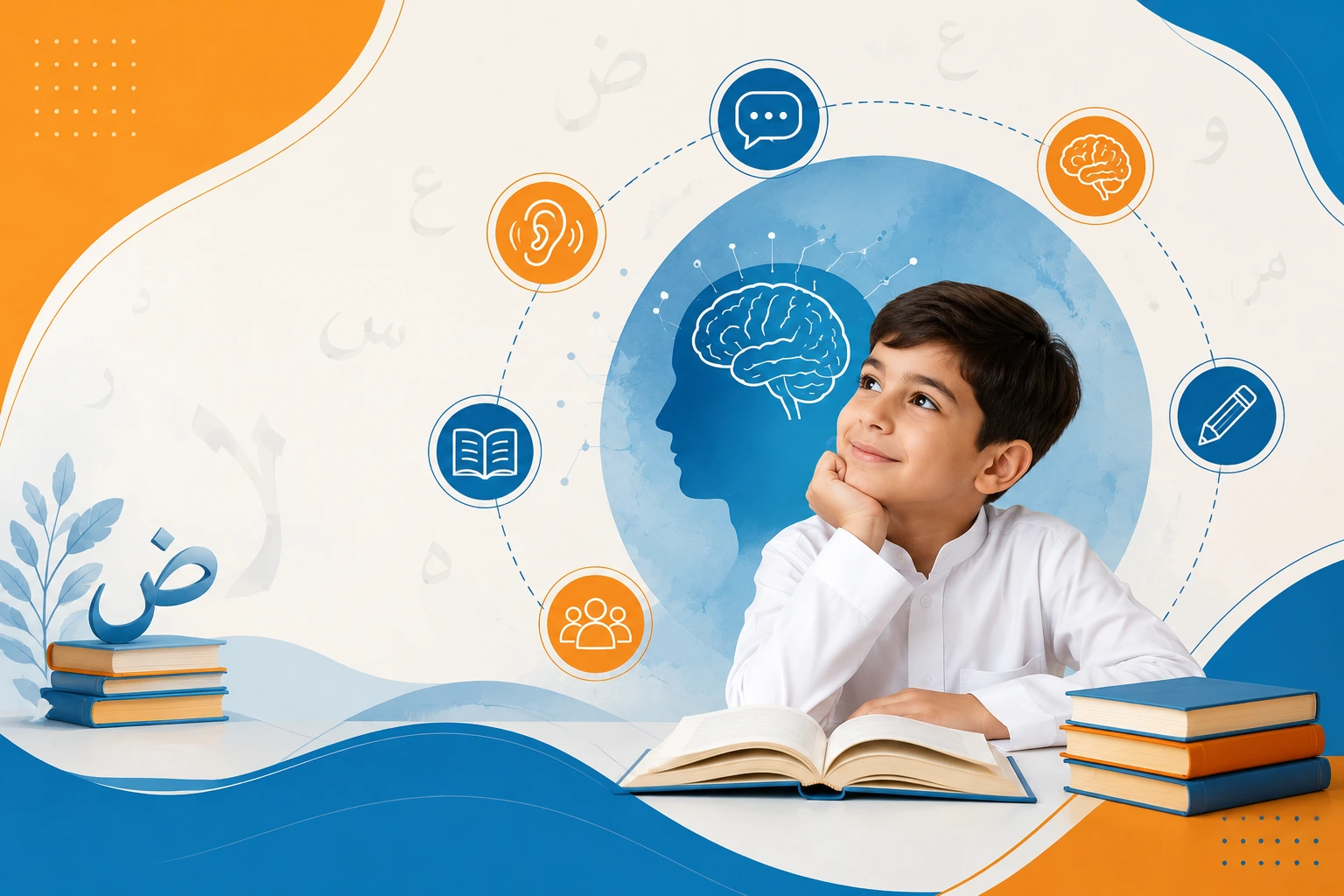 مراحل اكتساب اللغة العربية والعوامل المؤثرة في تعلم اللغة