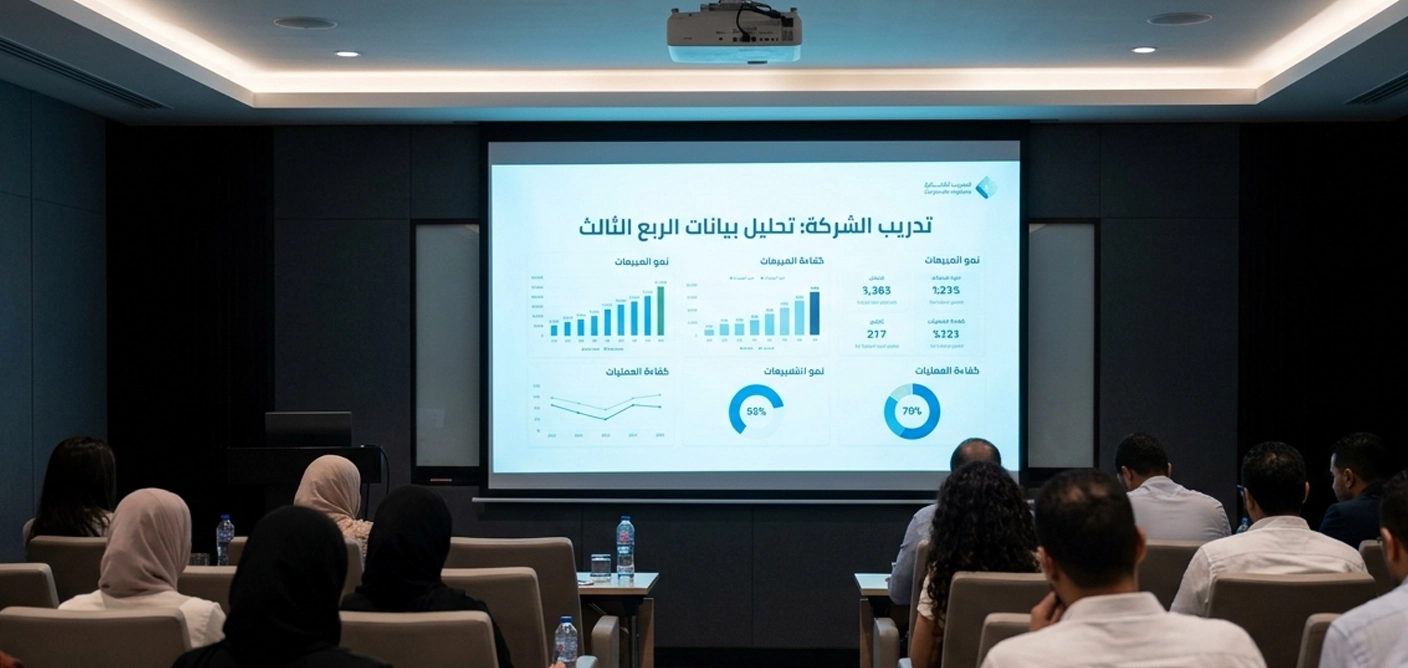 الجاذبية البصرية في العرض والتقديم